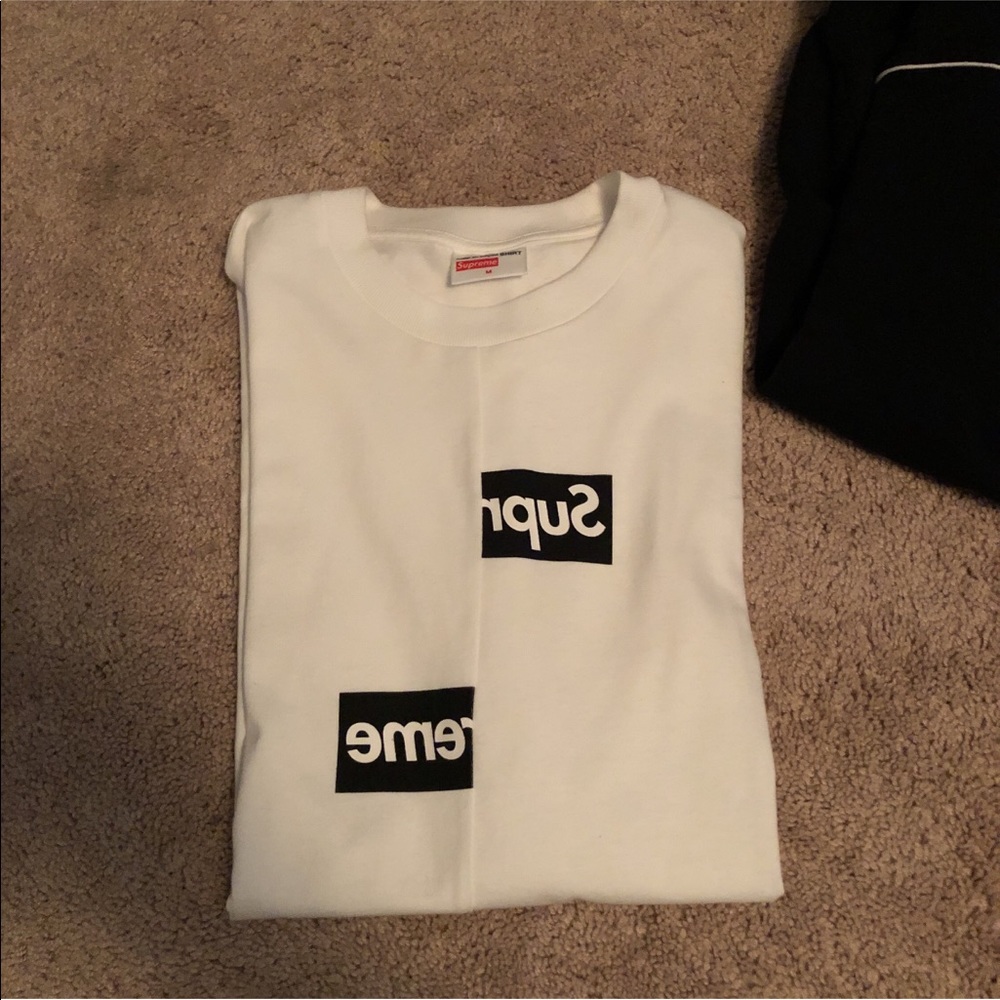 Supreme Comme deś Garconś Box Logo